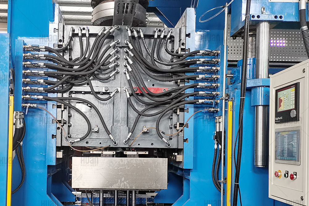 3 Katlı IBC Tankı HDPE Konteyner Ekstrüzyon Şişirme Makinesi